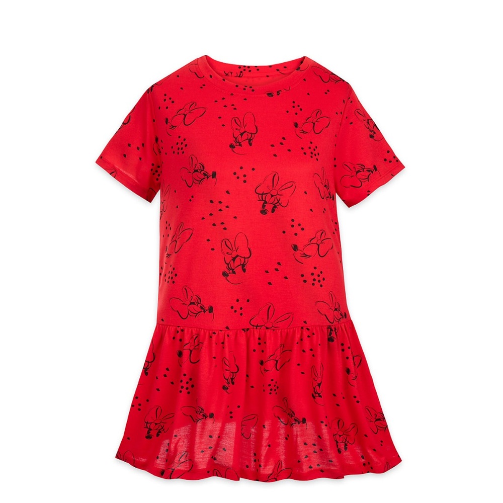 Disney Red Minnie Mouse Top